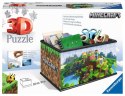 Puzzle 216 elementów 3d szkatułka minecraft
