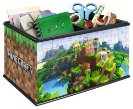 Puzzle 216 elementów 3d szkatułka minecraft