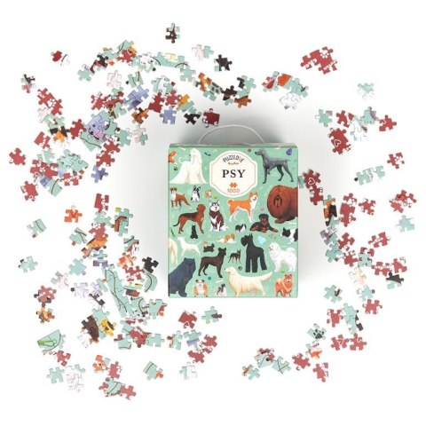 Puzzle puzzlove psy 1000 elementów Puzzle puzzlove psy 1000 elementów