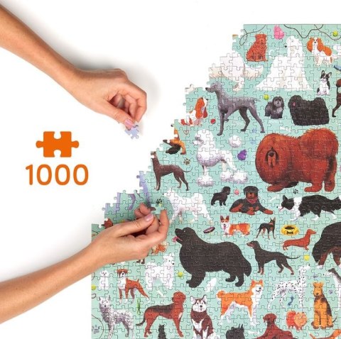 Puzzle puzzlove psy 1000 elementów Puzzle puzzlove psy 1000 elementów