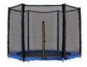 Siatka zewnętrzna do trampoliny 10 ft 6 słupków 305 cm