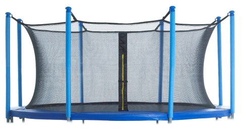 Wewnętrzna siatka do trampoliny 12 ft 8 słupków 366 cm Wewnętrzna siatka do trampoliny 12 ft 8 słupków 366 cm