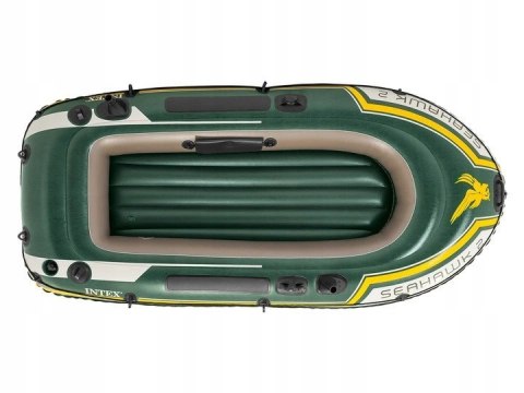 Ponton Seahawk 2 + pompka + 2 wiosła 68347 Intex Ponton Seahawk 2 + pompka + 2 wiosła 68347 Intex