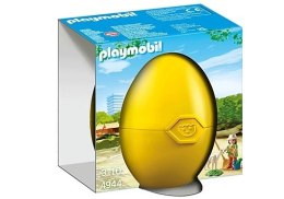 Zestaw figurek city life 4944 opiekunka zwierząt z alpaką - skarbonka