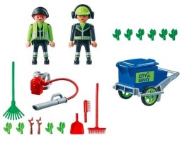 Zestaw z figurkami city action 71434 zespół sprzatający miasto