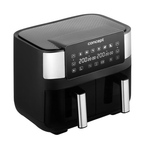 Frytkownica beztłuszczowa double Air Fryer CONCEPT FR8000 Frytkownica beztłuszczowa double Air Fryer CONCEPT FR8000