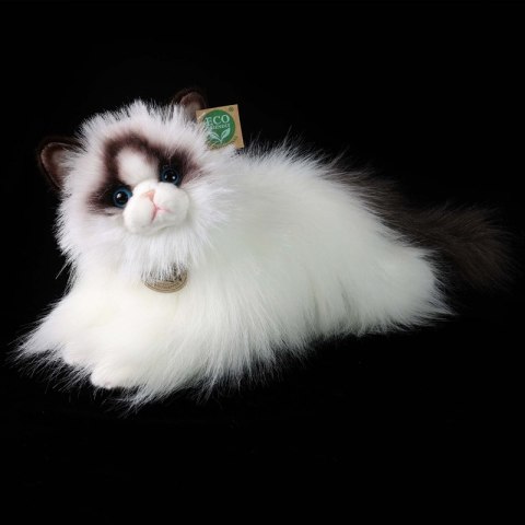 Rappa - Pluszowa realistyczna maskotka Kot Ragdoll leżący 35 cm Eco-Friendly Rappa - Pluszowa realistyczna maskotka Kot Ragdoll leżący 35 cm Eco-Friendly