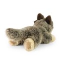 Rappa - Pluszowa realistyczna maskotka Wilk leżący 20 cm Eco-Friendly