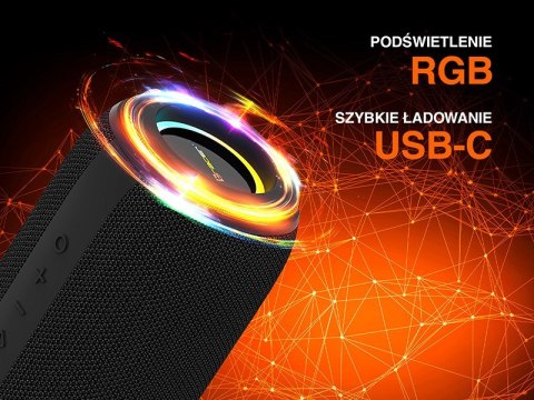TRACER GŁOŚNIK TWS XTREMEBEAT PRO BLUETOOTH RGB TRACER GŁOŚNIK TWS XTREMEBEAT PRO BLUETOOTH RGB