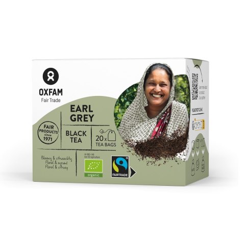 HERBATA CZARNA EARL GREY EKSPRESOWA FAIR TRADE BIO (20 x 1,8 g) 36 g - OXFAM HERBATA CZARNA EARL GREY EKSPRESOWA FAIR TRADE BIO (20 x 1,8 g) 36 g - OXFAM