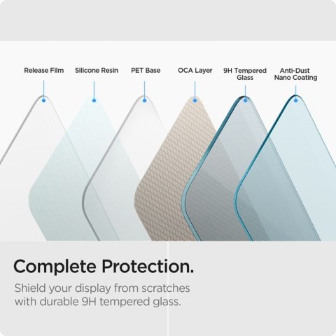 Spigen Glas.TR Slim 2-Pack - Szkło hartowane do Samsung Galaxy XCover 7 / 7 Pro (2 sztuki) Spigen Glas.TR Slim 2-Pack - Szkło hartowane do Samsung Galaxy XCover 7 / 7 Pro (2 sztuki)