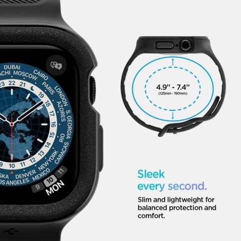 Spigen Vault Pro - Pasek z obudową do Apple Watch 10 42 mm (Matte Black) Spigen Vault Pro - Pasek z obudową do Apple Watch 10 42 mm (Matte Black)
