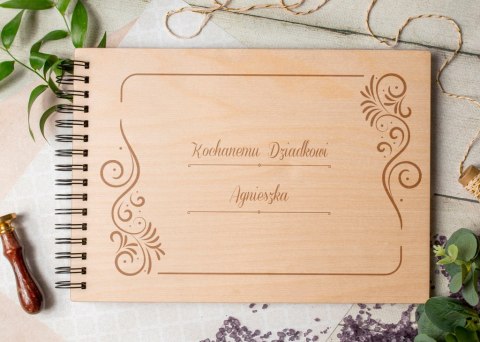 Album drewniany babcia grawer,22x30cm poziom BB3 Album drewniany babcia grawer,22x30cm poziom BB3