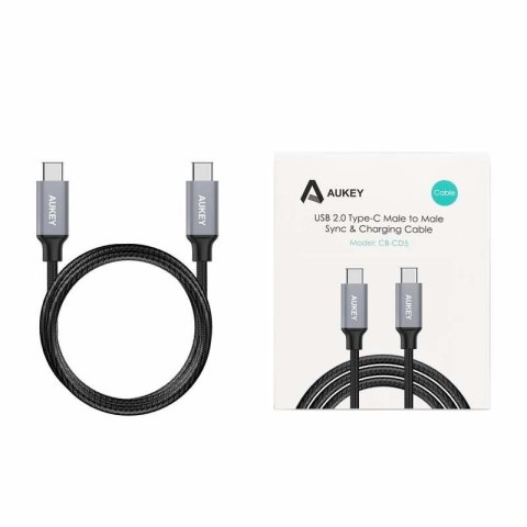 AUKEY ULTRASZYBKI KABEL USB-C USB-C CB-CD5 1M AUKEY ULTRASZYBKI KABEL USB-C USB-C CB-CD5 1M