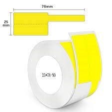 Etykiety termiczne Niimbot R25*78-90Yellow Etykiety termiczne Niimbot R25*78-90Yellow