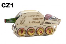 DUŻY Czołg na piwo - prezent dla piwosza