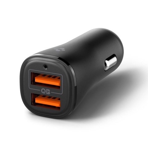 Spigen Essential EV302 - Ładowarka samochodowa 2x USB-A 30W (Czarny) Spigen Essential EV302 - Ładowarka samochodowa 2x USB-A 30W (Czarny)