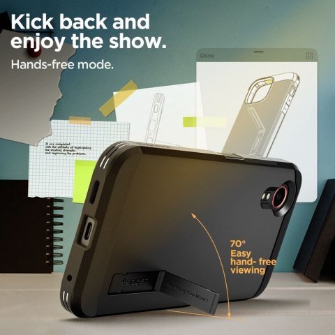 Spigen Tough Armor - Etui do Samsung Galaxy XCover 7 Pro (Black) Spigen Tough Armor - Etui do Samsung Galaxy XCover 7 Pro (Black)