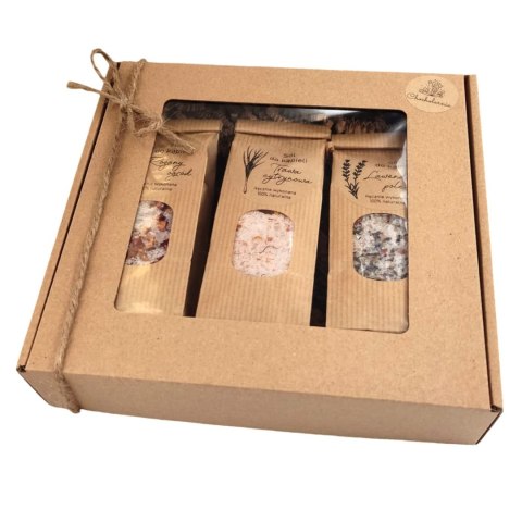Zestaw soli do kąpieli MIX 3x150g Zestaw soli do kąpieli MIX 3x150g