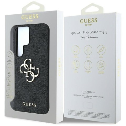 Guess Big 4G Logo Classic Logo - Etui do Samsung Galaxy S25 Ultra (czarny) Guess Big 4G Logo Classic Logo - Etui do Samsung Galaxy S25 Ultra (czarny)