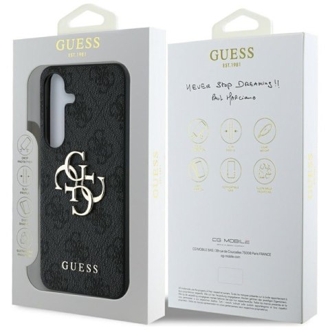 Guess Big 4G Logo Classic Logo - Etui do Samsung Galaxy S25+ (czarny) Guess Big 4G Logo Classic Logo - Etui do Samsung Galaxy S25+ (czarny)