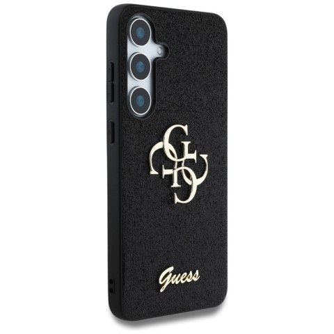 Guess Fixed Glitter Big 4G Metal Logo - Etui do Samsung Galaxy S25+ (czarny) Guess Fixed Glitter Big 4G Metal Logo - Etui do Samsung Galaxy S25+ (czarny)