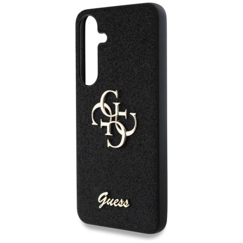 Guess Fixed Glitter Big 4G Metal Logo - Etui do Samsung Galaxy S25+ (czarny) Guess Fixed Glitter Big 4G Metal Logo - Etui do Samsung Galaxy S25+ (czarny)
