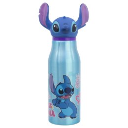 Disney Stitch - Butelka aluminiowa z zakrętką 3D 690 ml