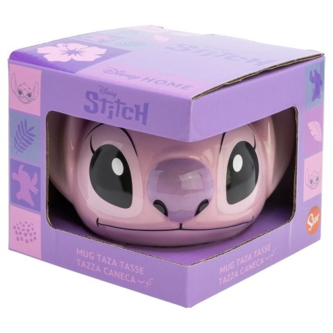 Disney Stitch - Kubek ceramiczny 3D w pudełku prezentowym z kolekcji Angel 375 ml Disney Stitch - Kubek ceramiczny 3D w pudełku prezentowym z kolekcji Angel 375 ml