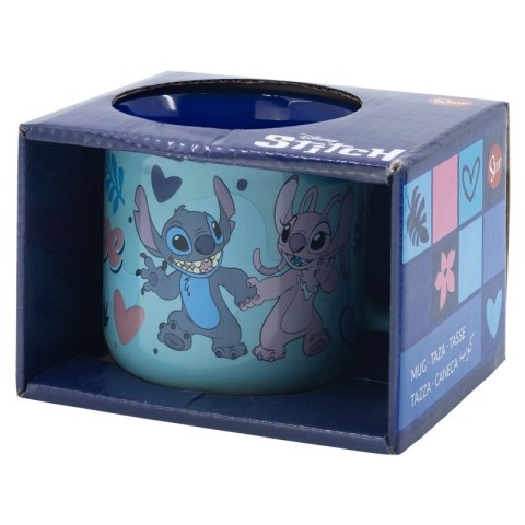 Disney Stitch - Kubek ceramiczny w pudełku prezentowym z kolekcji Stitch & Angel 355 ml Disney Stitch - Kubek ceramiczny w pudełku prezentowym z kolekcji Stitch & Angel 355 ml