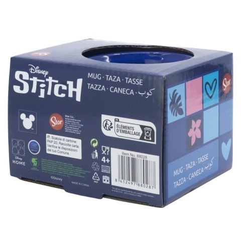 Disney Stitch - Kubek ceramiczny w pudełku prezentowym z kolekcji Stitch & Angel 355 ml Disney Stitch - Kubek ceramiczny w pudełku prezentowym z kolekcji Stitch & Angel 355 ml