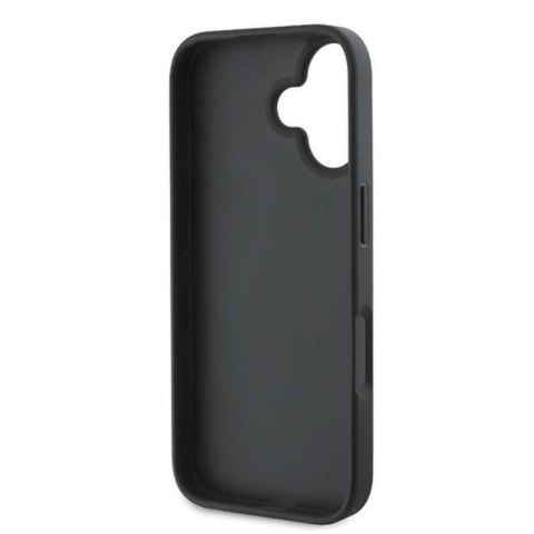 Guess 4G Bottom Stripe - Etui iPhone 16 Plus (szary) Guess 4G Bottom Stripe - Etui iPhone 16 Plus (szary)