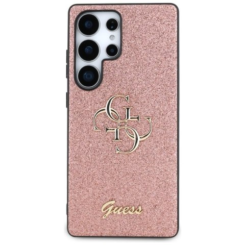 Guess Fixed Glitter Big 4G Metal Logo - Etui do Samsung Galaxy S25 Ultra (różowy) Guess Fixed Glitter Big 4G Metal Logo - Etui do Samsung Galaxy S25 Ultra (różowy)