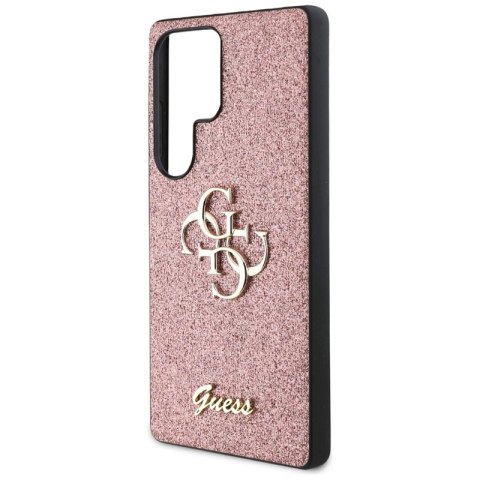 Guess Fixed Glitter Big 4G Metal Logo - Etui do Samsung Galaxy S25 Ultra (różowy) Guess Fixed Glitter Big 4G Metal Logo - Etui do Samsung Galaxy S25 Ultra (różowy)