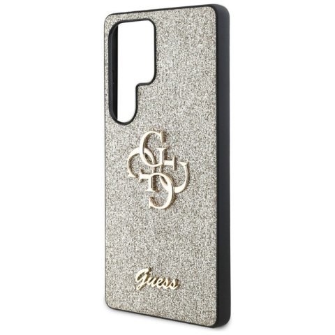 Guess Fixed Glitter Big 4G Metal Logo - Etui do Samsung Galaxy S25 Ultra (złoty) Guess Fixed Glitter Big 4G Metal Logo - Etui do Samsung Galaxy S25 Ultra (złoty)