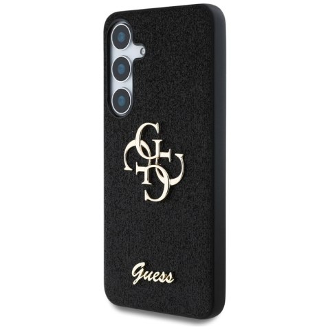 Guess Fixed Glitter Big 4G Metal Logo - Etui do Samsung Galaxy S25 (czarny) Guess Fixed Glitter Big 4G Metal Logo - Etui do Samsung Galaxy S25 (czarny)