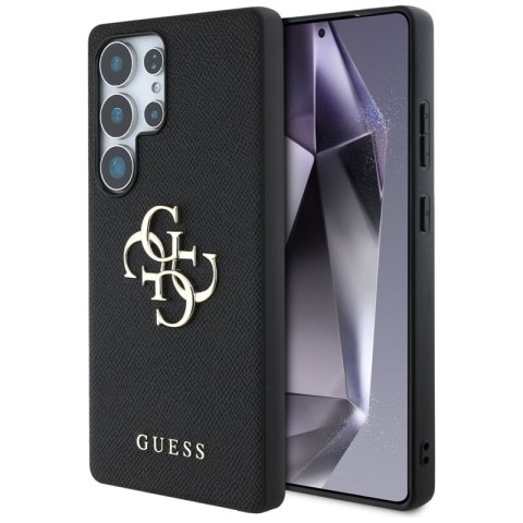 Guess Grained Big 4G Logo Small Classic Logo - Etui do Samsung Galaxy S25 Ultra (czarny) Guess Grained Big 4G Logo Small Classic Logo - Etui do Samsung Galaxy S25 Ultra (czarny)