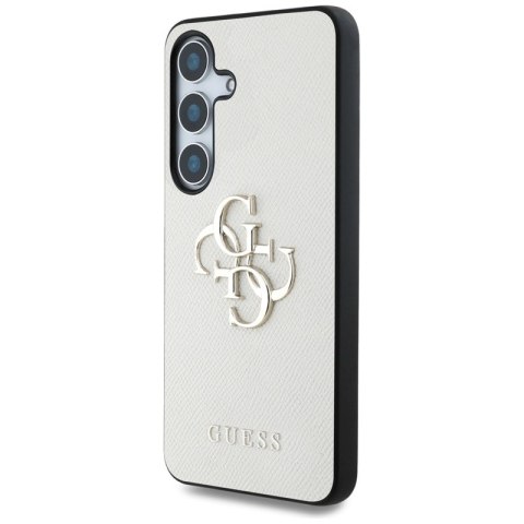 Guess Grained Big 4G Logo Small Classic Logo - Etui do Samsung Galaxy S25 (beżowy) Guess Grained Big 4G Logo Small Classic Logo - Etui do Samsung Galaxy S25 (beżowy)