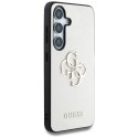 Guess Grained Big 4G Logo Small Classic Logo - Etui do Samsung Galaxy S25 (beżowy)