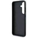 Guess Grained Big 4G Logo Small Classic Logo - Etui do Samsung Galaxy S25 (brązowy)