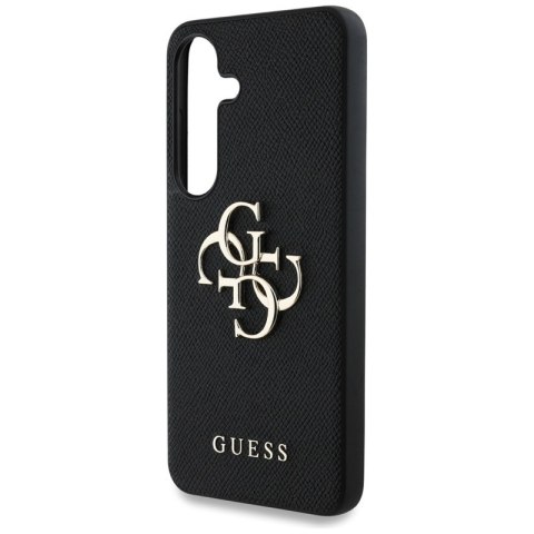 Guess Grained Big 4G Logo Small Classic Logo - Etui do Samsung Galaxy S25+ (czarny) Guess Grained Big 4G Logo Small Classic Logo - Etui do Samsung Galaxy S25+ (czarny)