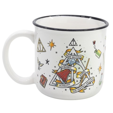 Harry Potter - Kubek ceramiczny w pudełku prezentowym z kolekcji Magic Symbols 400 ml Harry Potter - Kubek ceramiczny w pudełku prezentowym z kolekcji Magic Symbols 400 ml