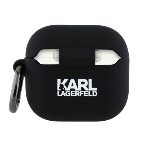 Karl Lagerfeld Silicone Choupette Head 3D - Etui AirPods 4 (czarny) Karl Lagerfeld Silicone Choupette Head 3D - Etui AirPods 4 (czarny)