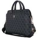 Guess 4G Zipper Pocket Triangle Logo - Torba na notebooka 15" (czarny)