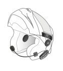 Interkom motocyklowy INTERPHONE U-COM 4, komplet na 1 kask