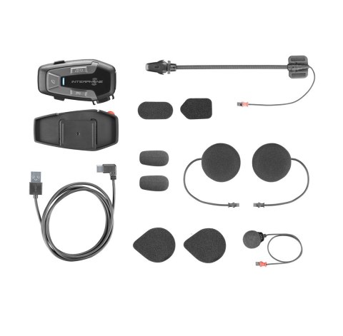 Interkom motocyklowy INTERPHONE U-COM 6R, komplet na 1 kask Interkom motocyklowy INTERPHONE U-COM 6R, komplet na 1 kask