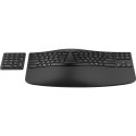 HP Klawiatura ergonomiczna bezprzewodowa + numeryczna 965 7E756AA czarna