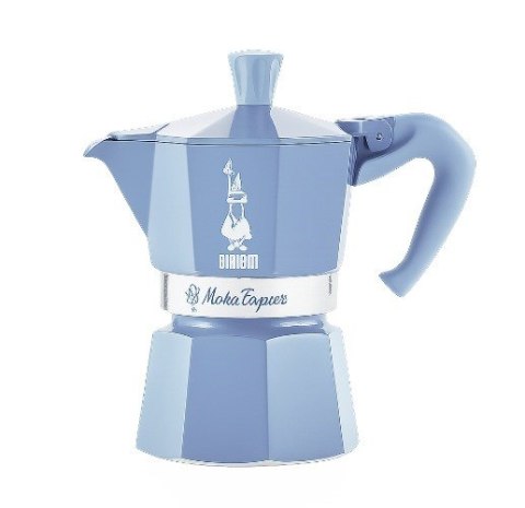 Zestaw kawiarka Bialetti Moka Express 3tz z kawą migdałową 250g Zestaw kawiarka Bialetti Moka Express 3tz z kawą migdałową 250g