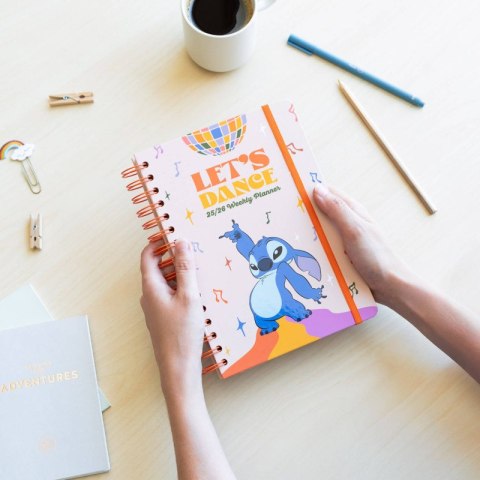 Disney Stitch - Kalendarz / Planner tygodniowy A5 2025/2026 Disney Stitch - Kalendarz / Planner tygodniowy A5 2025/2026
