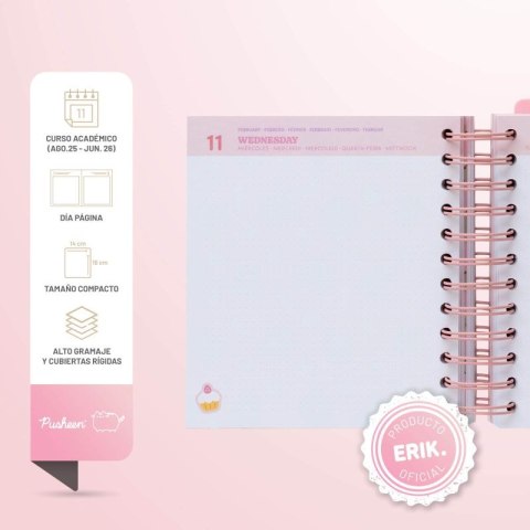 Pusheen - Kalendarz / Planner dzienny 2025/2026 Pusheen - Kalendarz / Planner dzienny 2025/2026